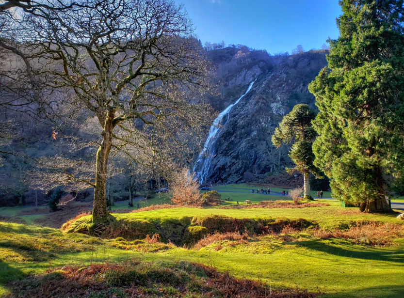 Powerscourt Waterfall &amp; Gardens, County Wicklow, Ireland